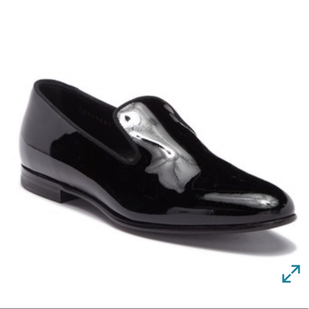 Hugo Boss women’s black loafers